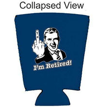 Load image into Gallery viewer, I'm Retired Pint Glass Coolie
