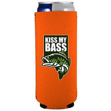Load image into Gallery viewer, Kiss My Bass Slim Can Coolie