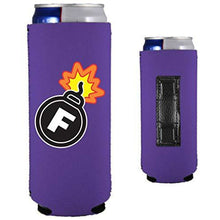 Load image into Gallery viewer, F Bomb Magnetic Slim Can Coolie