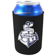 Load image into Gallery viewer, Captain Awesome Anchor Can Coolie