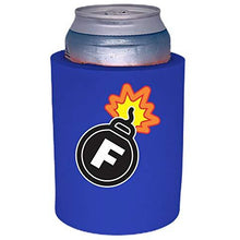 Load image into Gallery viewer, F Bomb Thick Foam "Old School" Can Coolie