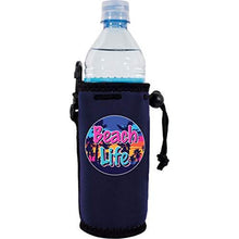 Load image into Gallery viewer, Beach Life Water Bottle Coolie
