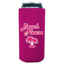 Load image into Gallery viewer, Beach Please 16 oz Can Coolie