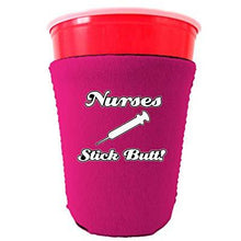 Load image into Gallery viewer, Nurses Stick Butt! Party Cup Coolie