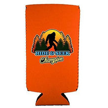 Load image into Gallery viewer, Bigfoot Hide & Seek Champion 12 oz Slim Can Coolie