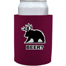 Load image into Gallery viewer, Beer Bear Thick Foam"Old School" Can Coolie