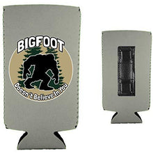 Load image into Gallery viewer, Bigfoot Doesn't Believe In You Magnetic Slim Can Coolie