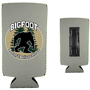 Bigfoot Doesn't Believe In You Magnetic Slim Can Coolie