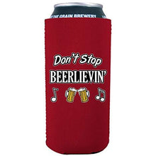 Load image into Gallery viewer, Don&#39;t Stop Beerlievin&#39; 16 oz Can Coolie
