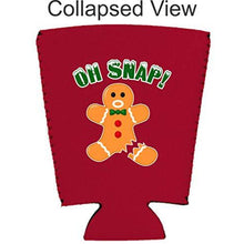 Load image into Gallery viewer, Oh Snap! Gingerbread Man Pint Glass Coolie