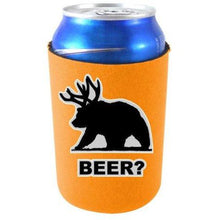 Load image into Gallery viewer, Beer Bear Can Coolie