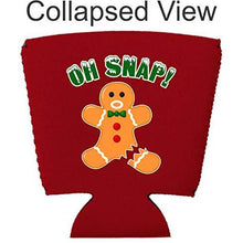 Load image into Gallery viewer, Oh Snap! Gingerbread Man Party Cup Coolie