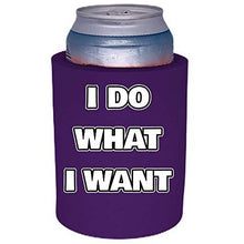 Load image into Gallery viewer, I Do What I Want Thick Foam"Old School" Can Coolie