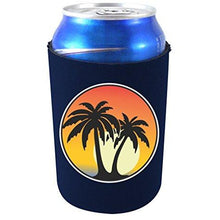 Load image into Gallery viewer, Palm Tree Sunset Can Coolie
