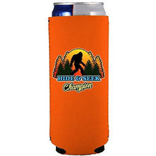 Load image into Gallery viewer, Bigfoot Hide & Seek Champion 12 oz Slim Can Coolie