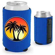 Load image into Gallery viewer, Palm Tree Magnetic Can Coolie