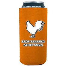 Load image into Gallery viewer, Stop Staring At My Cock 16 oz. Can Coolie