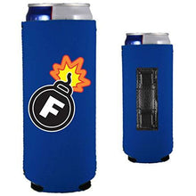 Load image into Gallery viewer, F Bomb Magnetic Slim Can Coolie