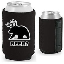 Load image into Gallery viewer, Beer Bear Magnetic Can Coolie
