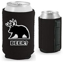 Load image into Gallery viewer, Beer Bear Magnetic Can Coolie