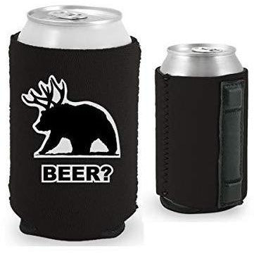 Reindeer Christmas Beer Bottle Cozy – Coolie Junction