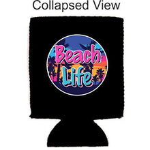 Load image into Gallery viewer, Beach Life Can Coolie