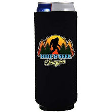 Load image into Gallery viewer, Bigfoot Hide & Seek Champion 12 oz Slim Can Coolie