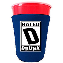 Load image into Gallery viewer, Rated D for Drunk Party Cup Coolie