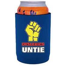 Load image into Gallery viewer, Dyslexics Untie Full Bottom Can Coolie