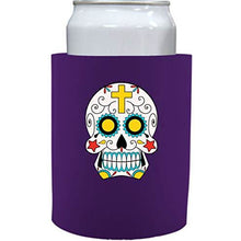 Load image into Gallery viewer, Sugar Skull Thick Foam"Old School" Can Coolie