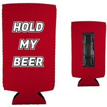 Load image into Gallery viewer, Hold My Beer Magnetic Slim Can Coolie