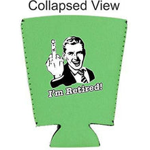 Load image into Gallery viewer, I'm Retired Pint Glass Coolie