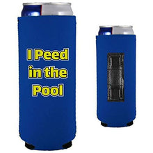 Load image into Gallery viewer, I Peed in the Pool Magnetic Slim Can Coolie