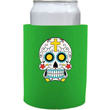 Load image into Gallery viewer, Sugar Skull Thick Foam"Old School" Can Coolie