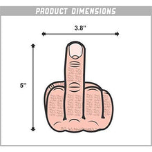 Load image into Gallery viewer, Middle Finger Vinyl Sticker