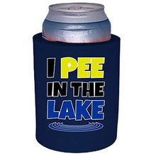 Load image into Gallery viewer, I Pee In The Lake Thick Foam "Old School" Can Coolie