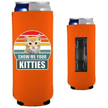 Load image into Gallery viewer, Show Me Your Kitties Magnetic Slim Can Coolie
