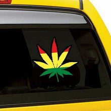 Load image into Gallery viewer, Rasta Leaf Vinyl Sticker