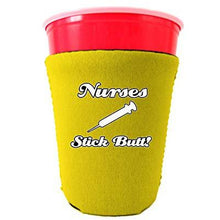 Load image into Gallery viewer, Nurses Stick Butt! Party Cup Coolie

