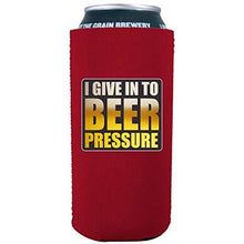 Load image into Gallery viewer, Beer Pressure 16 oz Can Coolie