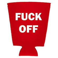 Load image into Gallery viewer, Fuck Off Pint Glass Coolie