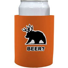 Load image into Gallery viewer, Beer Bear Thick Foam"Old School" Can Coolie