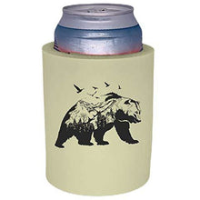 Load image into Gallery viewer, Mountain Bear Thick Foam "Old School" Can Coolie