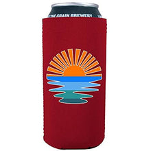 Load image into Gallery viewer, Retro Sunset 16 oz. Can Coolie