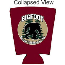 Load image into Gallery viewer, Bigfoot Doesn't Believe In You Pint Glass Coolie