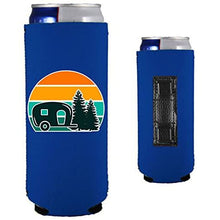 Load image into Gallery viewer, Retro Camper Magnetic Slim Can Coolie