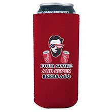 Load image into Gallery viewer, Four Score and Seven Beers Ago 16 oz. Can Coolie