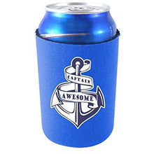 Load image into Gallery viewer, Captain Awesome Anchor Can Coolie