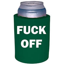 Load image into Gallery viewer, Fuck Off Thick Foam"Old School" Can Coolie