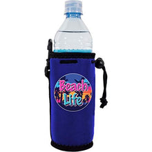 Load image into Gallery viewer, Beach Life Water Bottle Coolie